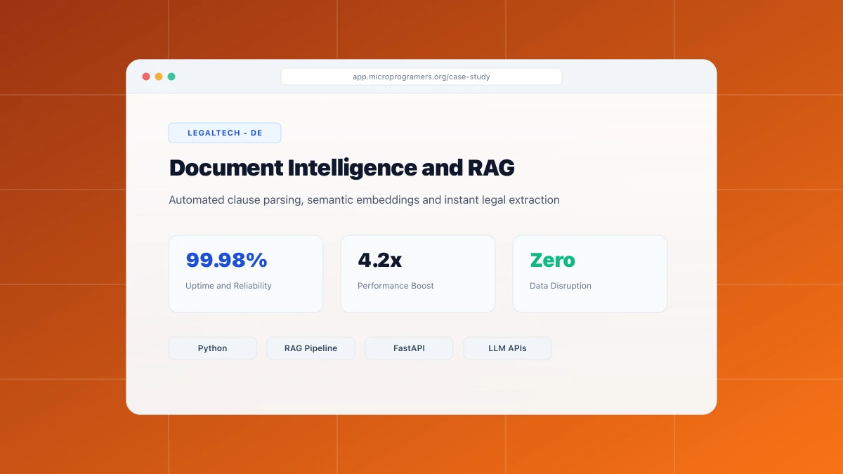 Document Intelligence Workflow